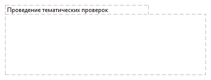 Проведение тематических проверок