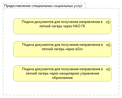 Предоставление специальных социальных услуг