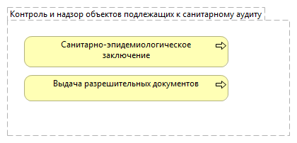 Контроль и надзор объектов подлежащих к санитарному аудиту