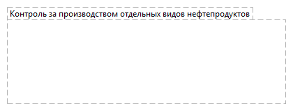 Контроль за производством отдельных видов нефтепродуктов