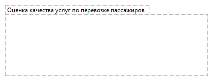 Оценка качества услуг по перевозке пассажиров