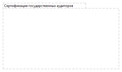Сертификация государственных аудиторов