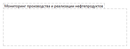 Мониторинг производства и реализации нефтепродуктов