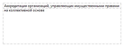 Аккредитация организаций, управляющих имущественными правами на коллективной основе